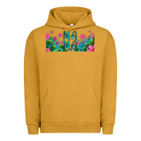 Pigment Peanut Butter cactus and flowers mama libbey glass Urban Hoodie - HRA Design Shop