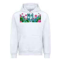 White cactus and flowers mama libbey glass Urban Hoodie - HRA Design Shop
