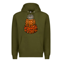 Army Green pumpkin halloween Premium Hoodie - RacoonDesign