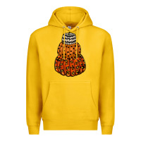 Lemon pumpkin halloween Premium Hoodie - RacoonDesign