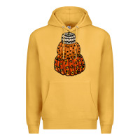 Mustard pumpkin halloween Premium Hoodie - RacoonDesign