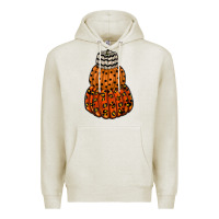 Oatmeal Heather pumpkin halloween Premium Hoodie - RacoonDesign