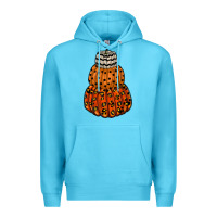 Ocean Blue pumpkin halloween Premium Hoodie - RacoonDesign