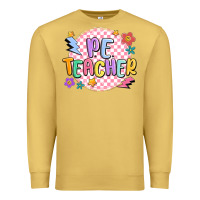 Antique Gold pe teacher Premium Sweatshirt - MaliasSmallBusiness