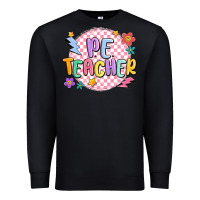 Black pe teacher Premium Sweatshirt - MaliasSmallBusiness
