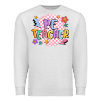 Oatmeal Heather pe teacher Premium Sweatshirt - MaliasSmallBusiness