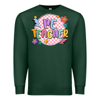 Sports Green pe teacher Premium Sweatshirt - MaliasSmallBusiness