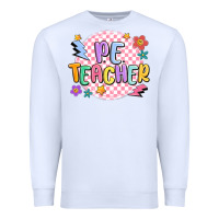 White pe teacher Premium Sweatshirt - MaliasSmallBusiness