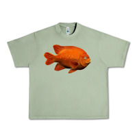 Oil Green California Garibaldi Fish Urban Heavy Tee - RanaPortraitStore