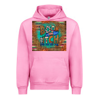 Fuchsia Pink boom bitch get out the way Urban Hoodie - HRA Design Shop