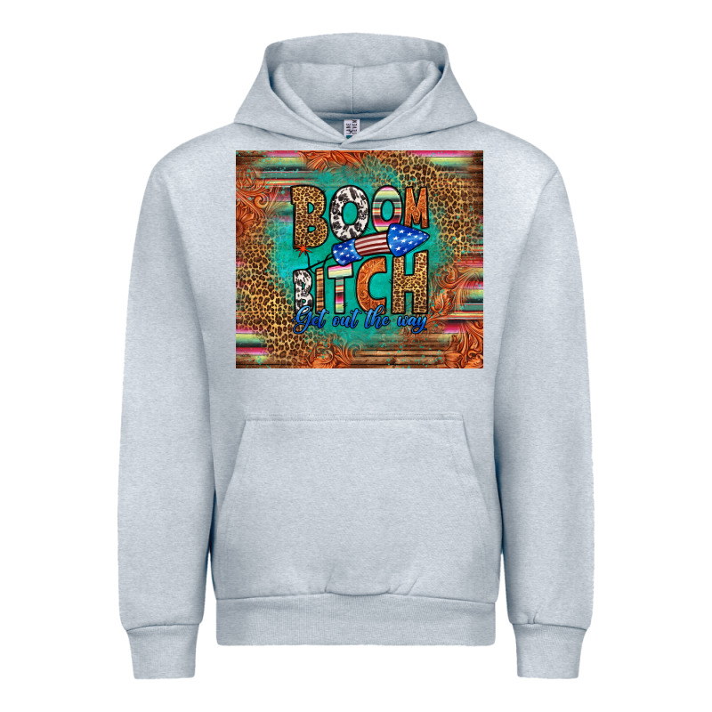 Boom Bitch Get Out The Way Urban Hoodie by HRA Design Shop | Teevron