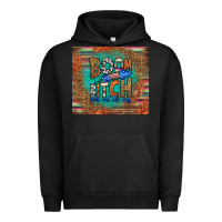 Pigment Black boom bitch get out the way Urban Hoodie - HRA Design Shop