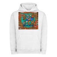 Pigment Lunar Rock boom bitch get out the way Urban Hoodie - HRA Design Shop