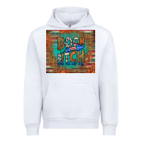White boom bitch get out the way Urban Hoodie - HRA Design Shop