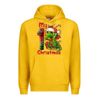 Lemon my first christmas dragon Premium Hoodie - FaDigitalArtStudio