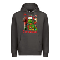 Smoke my first christmas dragon Premium Hoodie - FaDigitalArtStudio