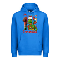 True Royal my first christmas dragon Premium Hoodie - FaDigitalArtStudio