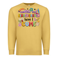 Antique Gold watch out kindergarten here i come Premium Sweatshirt - MaliasSmallBusiness