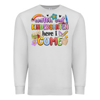 Dove Grey watch out kindergarten here i come Premium Sweatshirt - MaliasSmallBusiness