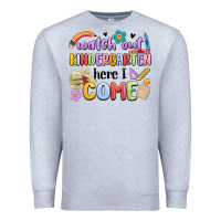 Heather Grey watch out kindergarten here i come Premium Sweatshirt - MaliasSmallBusiness