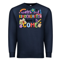 Navy watch out kindergarten here i come Premium Sweatshirt - MaliasSmallBusiness