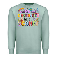 Seafoam watch out kindergarten here i come Premium Sweatshirt - MaliasSmallBusiness