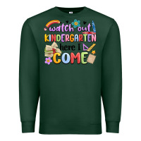 Sports Green watch out kindergarten here i come Premium Sweatshirt - MaliasSmallBusiness