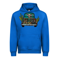 Cobalt soldier truck Urban Hoodie - CowhideDigitalArt
