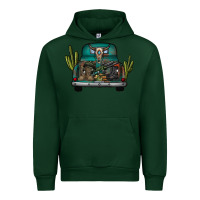 Foreset Green soldier truck Urban Hoodie - CowhideDigitalArt