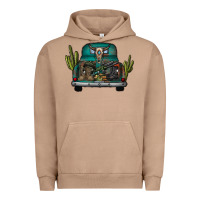 Pigment Burro soldier truck Urban Hoodie - CowhideDigitalArt