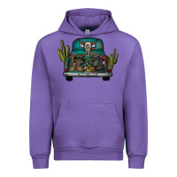 Tulip soldier truck Urban Hoodie - CowhideDigitalArt