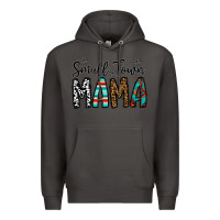 Smoke small town mama Premium Hoodie - CowhideDigitalArt