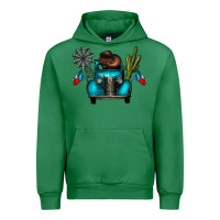 Emerald texas truck Urban Hoodie - CowhideDigitalArt