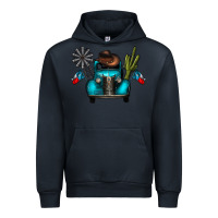Navy texas truck Urban Hoodie - CowhideDigitalArt