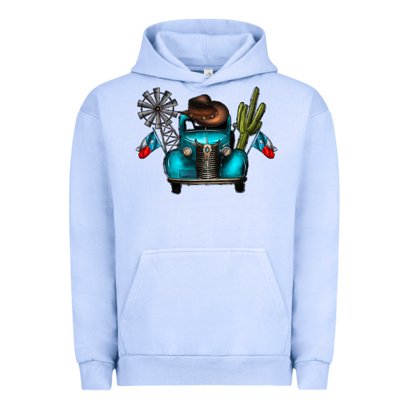 Texas Truck Urban Hoodie by CowhideDigitalArt | Teevron