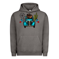 Pigment Tornado texas truck Urban Hoodie - CowhideDigitalArt