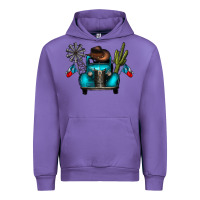 Tulip texas truck Urban Hoodie - CowhideDigitalArt