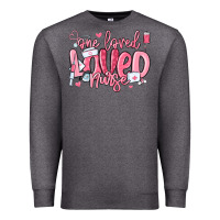 Charcoal Heather one loved nurse valentine's day Premium Sweatshirt - MaliasSmallBusiness