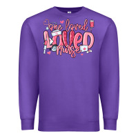 One Loved Nurse Valentine's Day Premium Sweatshirt | Teevron
