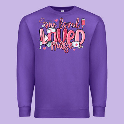 Premium Sweatshirt one loved nurse valentine's day