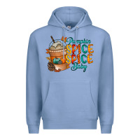 Colony Blue pumpkin spice baby Premium Hoodie - RacoonDesign