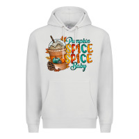 Dove Grey pumpkin spice baby Premium Hoodie - RacoonDesign