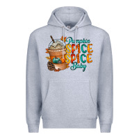 Heather Grey pumpkin spice baby Premium Hoodie - RacoonDesign