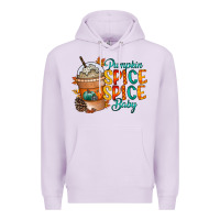 Lilac pumpkin spice baby Premium Hoodie - RacoonDesign