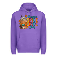 Purple pumpkin spice baby Premium Hoodie - RacoonDesign