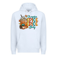 White pumpkin spice baby Premium Hoodie - RacoonDesign