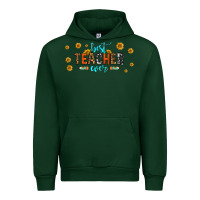 Forest Green best teacher ever 16oz libbey glass Urban Hoodie - HRA Design Shop