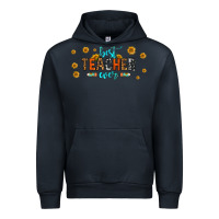 Navy best teacher ever 16oz libbey glass Urban Hoodie - HRA Design Shop