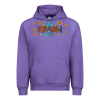 Tulip best teacher ever 16oz libbey glass Urban Hoodie - HRA Design Shop