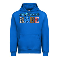 Cobalt american babe Urban Hoodie - HRA Design Shop